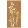 Garden wall decoration made of corten steel, bamboo design, 105x55 cm. by vidaXL, Posters, prints and visual art - Ref: Foro2...