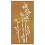 Garden wall decoration made of corten steel, bamboo design, 105x55 cm. by vidaXL, Posters, prints and visual art - Ref: Foro2...