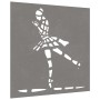 Adorno de pared jardín acero corten bailarina ballet 55x55 cm de vidaXL, Carteles, copias y arte visual - Ref: Foro24-824503,...