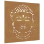 Corten steel garden wall ornament Buddha head 55x55 cm by vidaXL, Posters, prints and visual art - Ref: Foro24-824504, Price:...