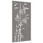 Garden wall decoration corten steel bamboo design 105x55 cm by vidaXL, Posters, prints and visual art - Ref: Foro24-824506, P...