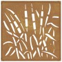 Garden wall decoration made of corten steel with grass design, 55x55 cm. by vidaXL, Posters, prints and visual art - Ref: For...