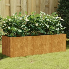 Corten steel planter 120x40x40 cm by vidaXL, Pots and planters - Ref: Foro24-824520, Price: 89,30 €, Discount: %