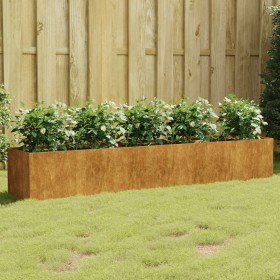 Corten steel planter 200x40x40 cm by vidaXL, Pots and planters - Ref: Foro24-824521, Price: 134,41 €, Discount: %