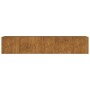 Jardinera acero corten 200x40x40 cm de vidaXL, Maceteros y jardineras - Ref: Foro24-824521, Precio: 104,69 €, Descuento: %