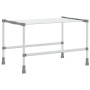 Wäscheleine aus Aluminium 83x(50-55)x(40-85) cm von vidaXL, Wäscheleinen und Kleiderbügel - Ref: Foro24-154601, Preis: 47,53 ...