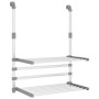 Tendedero para balcón aluminio 54x25x42 cm de vidaXL, Tendederos y perchas - Ref: Foro24-154604, Precio: 47,03 €, Descuento: %