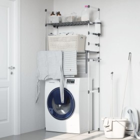 Aluminum washing machine shelf 77x52x192 cm by vidaXL, Hangers and shelves - Ref: Foro24-154608, Price: 76,76 €, Discount: %