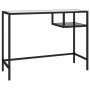 Black glass computer desk 100x36x74 cm by vidaXL, Desks - Ref: Foro24-331622, Price: 81,52 €, Discount: %