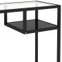 Black glass computer desk 100x36x74 cm by vidaXL, Desks - Ref: Foro24-331622, Price: 81,52 €, Discount: %