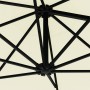 Wall umbrella with LEDs and metal pole 300 cm sand by vidaXL, Umbrellas - Ref: Foro24-312522, Price: 118,68 €, Discount: %