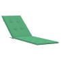 Green sunbed cushion (75+105)x50x4 cm by vidaXL, Cushions for chairs and sofas - Ref: Foro24-314178, Price: 26,28 €, Discount: %