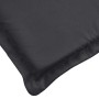 Black lounger cushion (75+105)x50x4 cm by vidaXL, Cushions for chairs and sofas - Ref: Foro24-314180, Price: 28,68 €, Discoun...