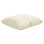 Decorative cushions 4 pcs cream fabric 40x40 cm by vidaXL, Cushions - Ref: Foro24-314325, Price: 31,99 €, Discount: %