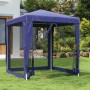 Partyzelt mit 4 Wänden aus blauem HDPE-Netz 2x2 m von vidaXL, Zelte und Pavillons - Ref: Foro24-319217, Preis: 71,40 €, Rabat...