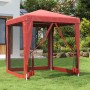 Partyzelt mit 4 HDPE-Netzwänden rot 2x2 m von vidaXL, Zelte und Pavillons - Ref: Foro24-319220, Preis: 71,40 €, Rabatt: %