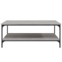 Mesa de centro madera de ingeniería gris Sonoma 100x100x40 cm de vidaXL, Mesas de centro - Ref: Foro24-832846, Precio: 85,99 ...