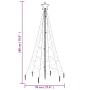 Árbol de Navidad con pincho 200 LED blanco frío 180 cm de vidaXL, Arboles de navidad - Ref: Foro24-343567, Precio: 72,13 €, D...