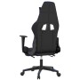 Gaming-Stuhl mit Massage und Fußstütze aus schwarz-blauem Kunstleder von vidaXL, Gaming-Stühle - Ref: Foro24-345522, Preis: 1...