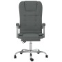 Dark Gray Fabric Massage Reclining Office Chair by vidaXL, Office chairs - Ref: Foro24-349662, Price: 97,10 €, Discount: %