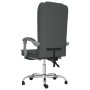 Dark Gray Fabric Massage Reclining Office Chair by vidaXL, Office chairs - Ref: Foro24-349662, Price: 97,10 €, Discount: %