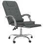 Dark Gray Fabric Massage Reclining Office Chair by vidaXL, Office chairs - Ref: Foro24-349662, Price: 97,10 €, Discount: %