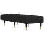 Black Velvet Divan Sofa by vidaXL, Daybeds - Ref: Foro24-352805, Price: 157,78 €, Discount: %