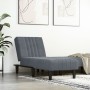 Dark Gray Velvet Divan Sofa by vidaXL, Daybeds - Ref: Foro24-352827, Price: 140,31 €, Discount: %