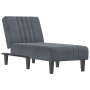 Dark Gray Velvet Divan Sofa by vidaXL, Daybeds - Ref: Foro24-352827, Price: 140,31 €, Discount: %