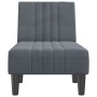 Dark Gray Velvet Divan Sofa by vidaXL, Daybeds - Ref: Foro24-352827, Price: 140,31 €, Discount: %