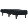 Sofá diván de terciopelo negro de vidaXL, Divanes - Ref: Foro24-352829, Precio: 139,23 €, Descuento: %