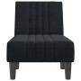 Sofá diván de terciopelo negro de vidaXL, Divanes - Ref: Foro24-352829, Precio: 139,23 €, Descuento: %