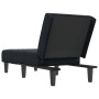 Sofá diván de terciopelo negro de vidaXL, Divanes - Ref: Foro24-352829, Precio: 139,23 €, Descuento: %