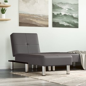 Gray Faux Leather Daybed by vidaXL, Daybeds - Ref: Foro24-352851, Price: 145,99 €, Discount: %