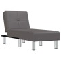 Diván de cuero sintético gris de vidaXL, Divanes - Ref: Foro24-352851, Precio: 145,62 €, Descuento: %