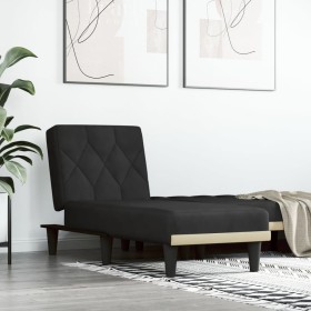 Black Velvet Divan Sofa by vidaXL, Daybeds - Ref: Foro24-352863, Price: 149,66 €, Discount: %