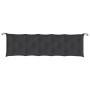 Garden Bench Cushions 2 Pcs Oxford Cloth Black 180x50x7 cm by vidaXL, Cushions for chairs and sofas - Ref: Foro24-315035, Pri...