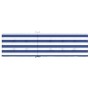 Blue and white striped Oxford fabric lounger cushion by vidaXL, Cushions for chairs and sofas - Ref: Foro24-361377, Price: 35...