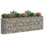 Galvanized iron gabion bed 330x50x100 cm by vidaXL, Pots and planters - Ref: Foro24-152035, Price: 111,99 €, Discount: %