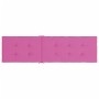 Cojín para tumbona tela Oxford rosa de vidaXL, Cojines para sillas y sofás - Ref: Foro24-361382, Precio: 34,99 €, Descuento: %