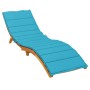 Turquoise Oxford fabric lounger cushion by vidaXL, Cushions for chairs and sofas - Ref: Foro24-361405, Price: 37,53 €, Discou...