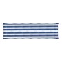 Garden bench cushions 2 pcs blue white striped fabric 200x50x7 cm by vidaXL, Cushions for chairs and sofas - Ref: Foro24-3617...