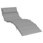 Gray Oxford Cloth Lounger Cushion 180x60x3 cm by vidaXL, Cushions for chairs and sofas - Ref: Foro24-361853, Price: 40,73 €, ...