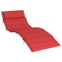 Cojín de tumbona de tela Oxford rojo 180x60x3 cm de vidaXL, Cojines para sillas y sofás - Ref: Foro24-361858, Precio: 40,67 €...