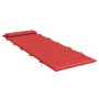 Cojín de tumbona de tela Oxford rojo 180x60x3 cm de vidaXL, Cojines para sillas y sofás - Ref: Foro24-361858, Precio: 40,67 €...