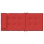 Cojines de silla con respaldo alto 2 uds tela Oxford rojo de vidaXL, Cojines para sillas y sofás - Ref: Foro24-361892, Precio...