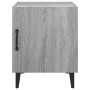 Mesita de noche madera contrachapada gris Sonoma de vidaXL, Mesitas de noche - Ref: Foro24-817317, Precio: 33,03 €, Descuento: %