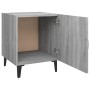 Mesita de noche madera contrachapada gris Sonoma de vidaXL, Mesitas de noche - Ref: Foro24-817317, Precio: 33,03 €, Descuento: %