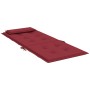 Cojines de silla con respaldo alto 2 uds tela Oxford rojo tinto de vidaXL, Cojines para sillas y sofás - Ref: Foro24-361901, ...