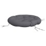 Anthracite gray Oxford fabric round cushion Ø 100x11 cm by vidaXL, Cushions for chairs and sofas - Ref: Foro24-361962, Price:...